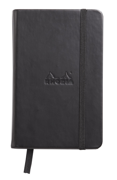 Rhoida Webnotebook - Small - Black - Dotted